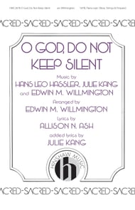 O God, Do Not Keep Silent SATB choral sheet music cover Thumbnail